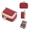 Mini Leather Coin Purse Earphone Organizer Multi-functional Small Storage Bag For Jewelry Accessories Women Cute Portable Pouch