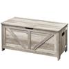 VEVOR Wooden Toy Chest for Kids, Toddler Toy Storage Box with Flip-Top Lid and Safety Hinge