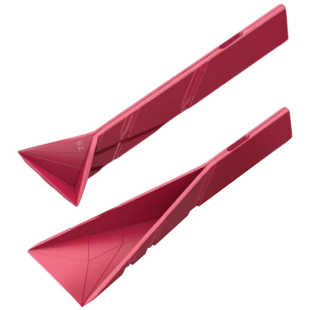 3-in-1 Measuring Spoons 2 PCS Spoons Polygons Flat Measuring Spoon 6 Different Sizes Folds Flat Scoop Folding Flat Cutlery Spoon