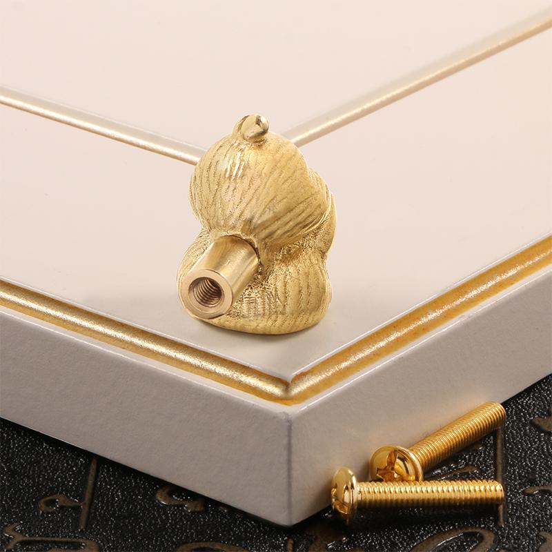 1pc Brass Door Handle for Bedroom Macey Chicken Wardrobe Door Handle Living Room Cabinet Handle Drawer Handle