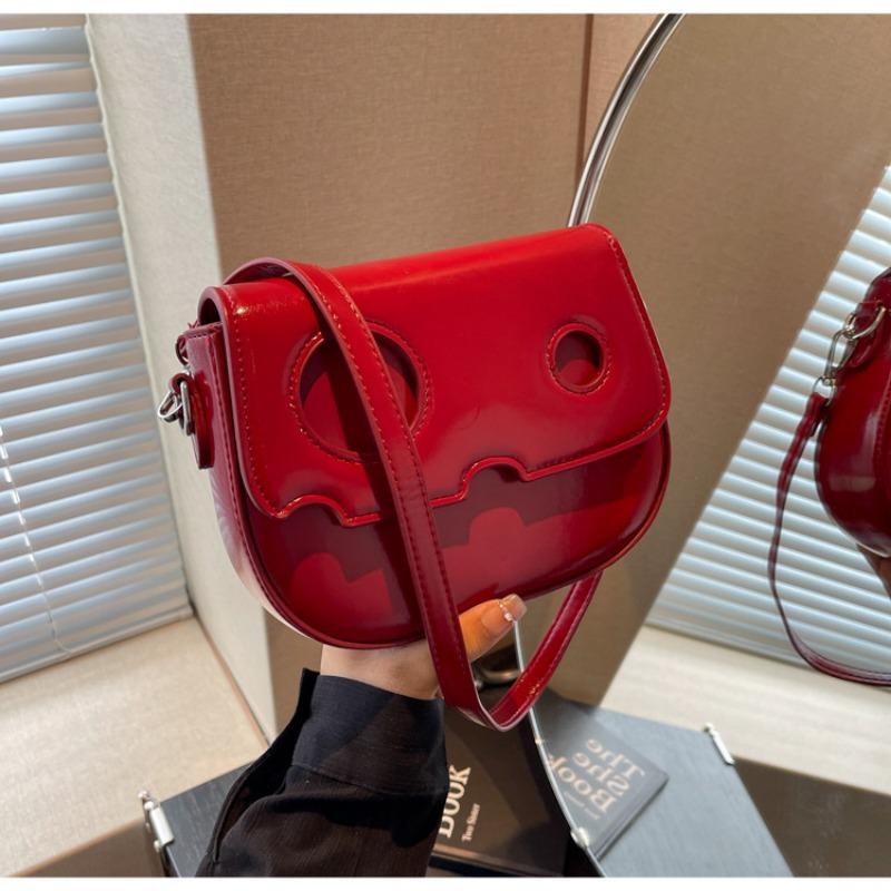 

New soft leather women s bag fashionable versatile shoulder crossbody small square bag high-end underarm bag бордовый