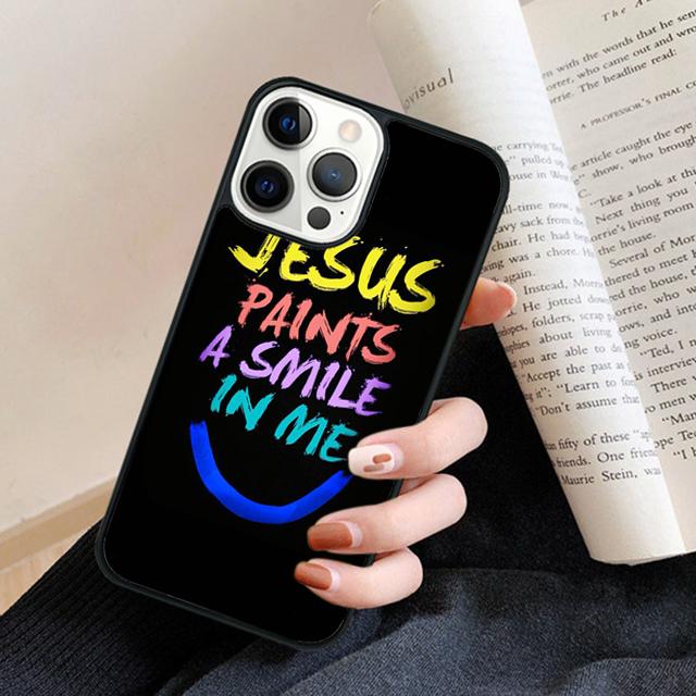 Bible Jesus Christian quotes Phone Case Cover for iPhone 17 Air 16 15 14 13 11 12 Pro Max Plus Fundas Coque