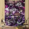 Classic Anime DanganNronpa DIY Wall Tapestry for Living Room Home Dorm Decor Wall Art Decor Wall Hanging Sheets