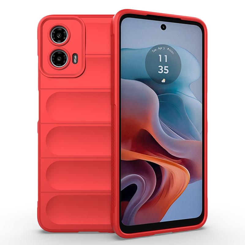 Dla Motorola Moto G32 G62 G73 G54 G84 G34 5G Tylna Pokrywa Etui na Telefon Miękki Silikon Odporny na Upadki Wstrząsoodporna Ochrona Funda Coque