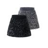Girls' Korean Style Fleece-Lined Sequin A-Line Skirt Pants for Autumn/Winter 2025