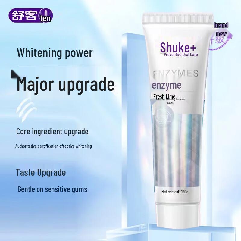 

Shuke+ Fresh Lime Enzyme Toothpaste & Brush Set