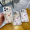 Adorable Cartoon KT Cat Phone Case for Apple 17, with Heart Design, Large Window, Fits 16 Pro Max and 15/14 Models
