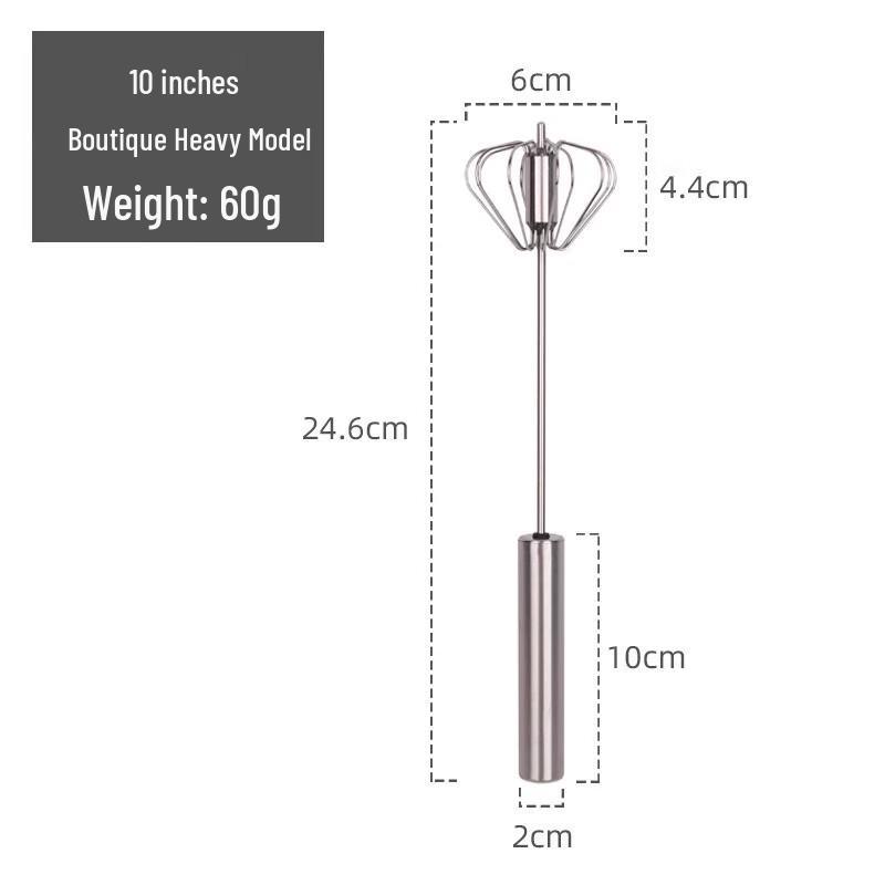 

Zhaoran Semi-automatic Stainless Steel Whisk