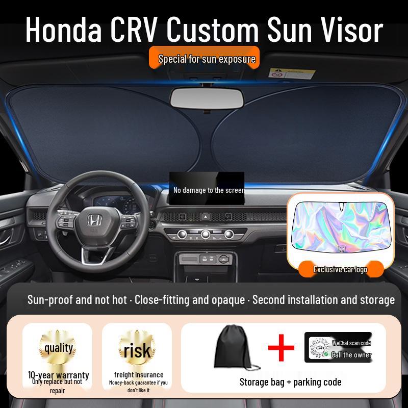 Sunscreen Shade and Heat Insulation Curtain for 2024 Honda CRV