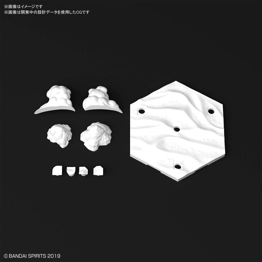 Customized Scene Base Plastic Model (Snowfield Ver.)