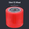 Silent Heavy Duty PU Forklift Wheel with Iron Core for Hand Pallet Trucks
