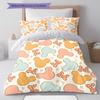 A Soft, Creamy Mickey & Minnie Print Bedding Set – The Perfect Choice for Decorating A Child's Bedroom. Comfortable and Warm.