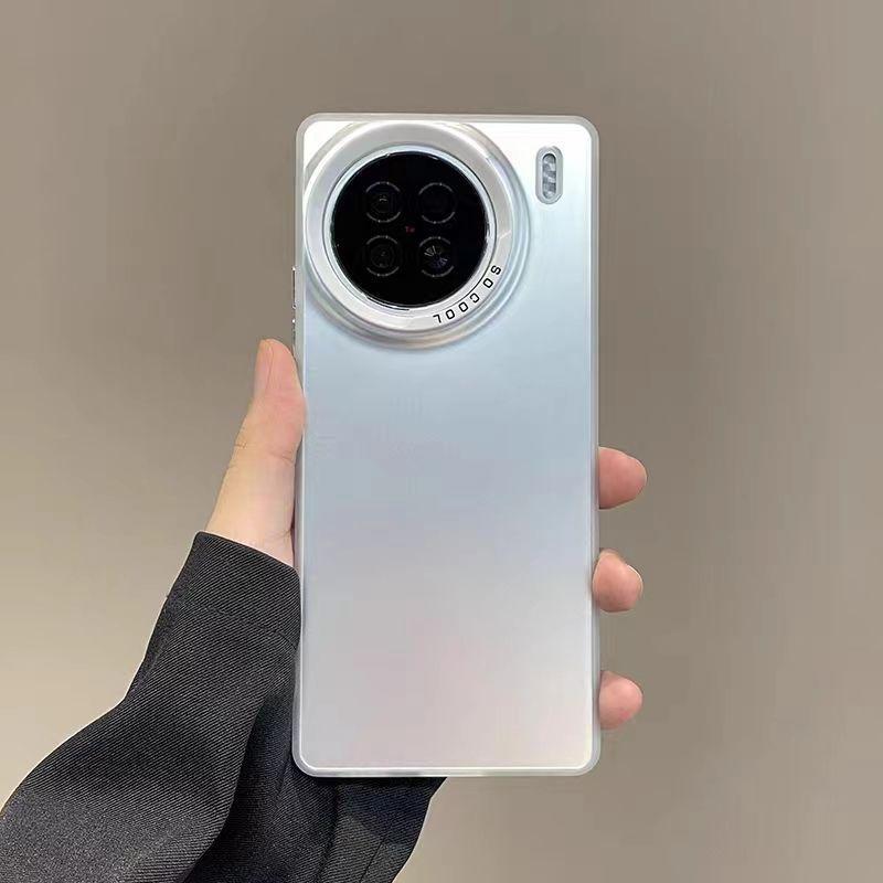 

Чехол для телефона vivo X100 чехол для vivo X100 Pro матовый лазерный цветной бампер бронированный противоударный чехол For Vivo X100 Pro