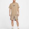 Nike Sportswear Letter Print Breathable Loose Short Sleeve T-Shirt Men Tops Khaki FZ5416-247