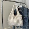 Fashionable Large Capacity Shoulder Tote Bag For Women Trendy Canvas Street Style