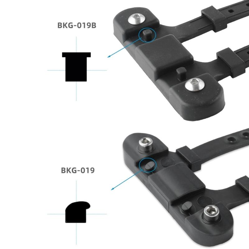 Bike Bottle Cage Mounting Base Black Non-Hole Mounting Clip with Screw Wrench Set MTB Bike Kettles Stand Base Widely Use
