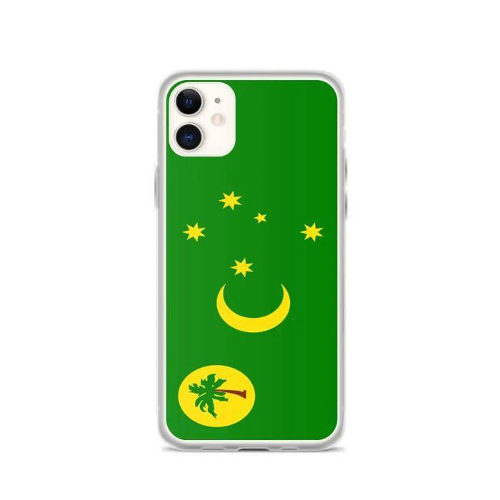 Coque Télephone Drapeau îles Cocos - iPhone 11