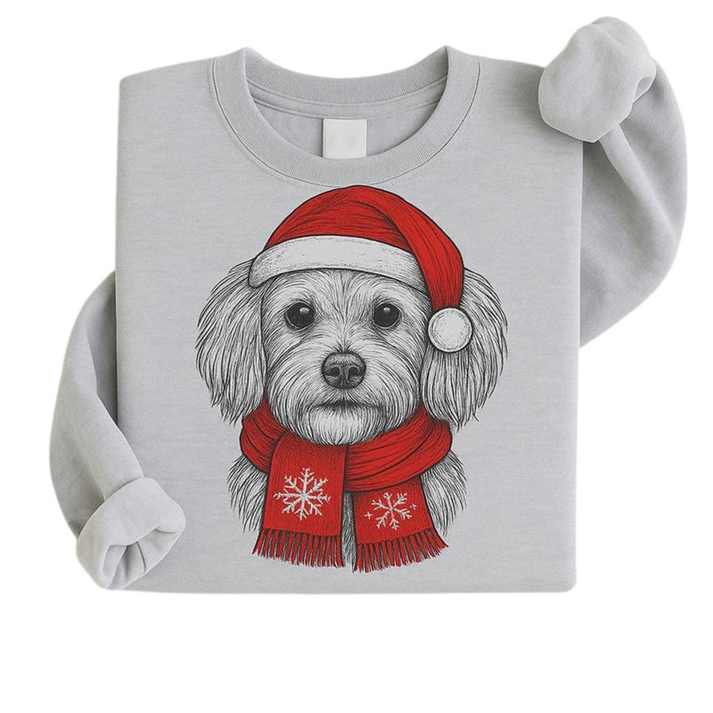 Christmas T-Shirts And Sweatshirts, Women'S Sweatshirts, Long-Sleeved Pullover Sweatshirts, Women'S Long-Sleeved Tops