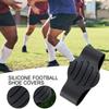 Silicone Soccer Lace Bands High Grip Design Shoelaces Covers Cleat Lace Cover  Football Baseball
