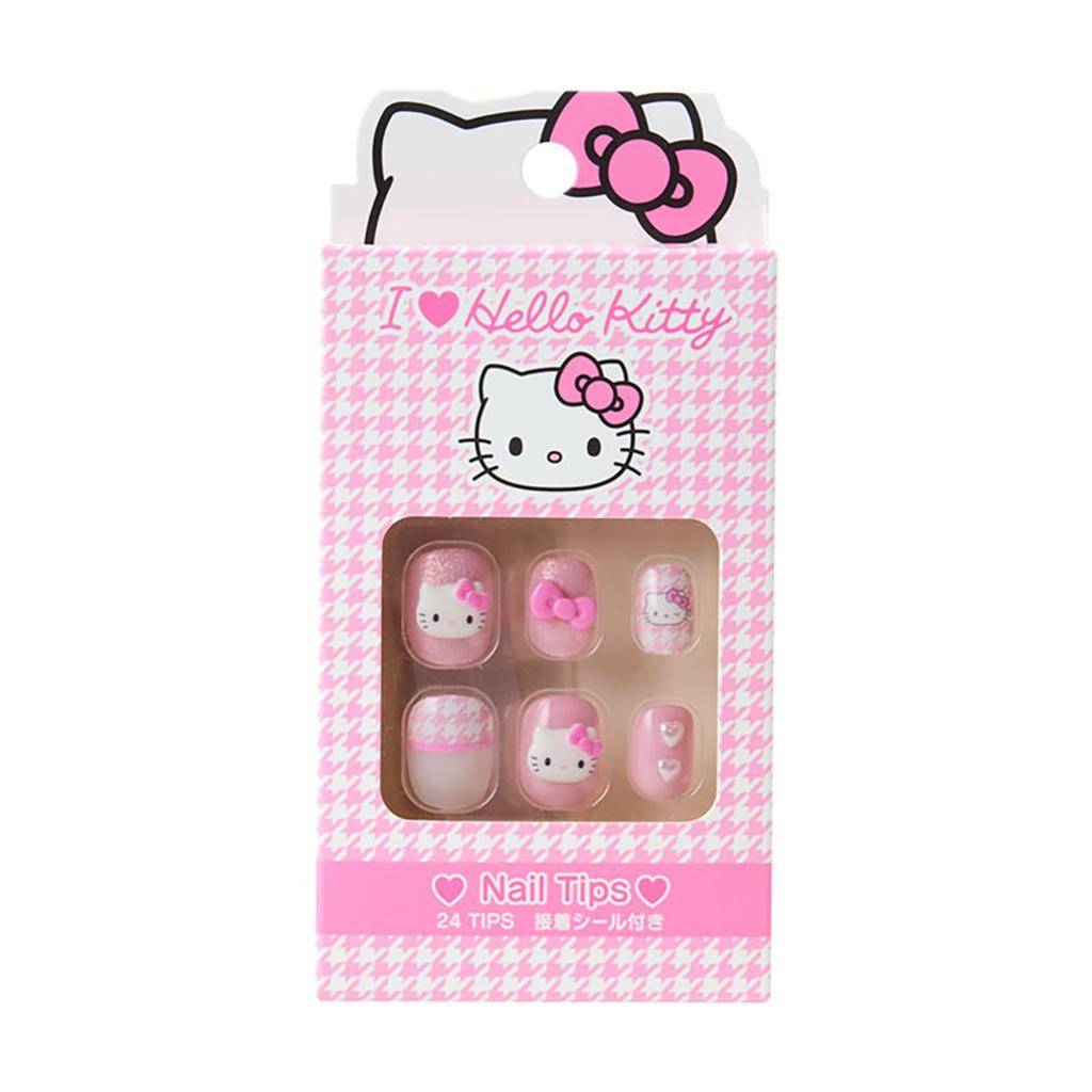 Sanrio Nail Tips Love Hello Hello Kitty Pink 15 and 882712 (I Kitty) (Ages Up)