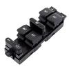 Car Window Control Switch Master Button Compatible with VW Bora A4 Golf A4 Jetta A4 Passat B5 B5.5 1998-2004 10Pins(18G959857B)