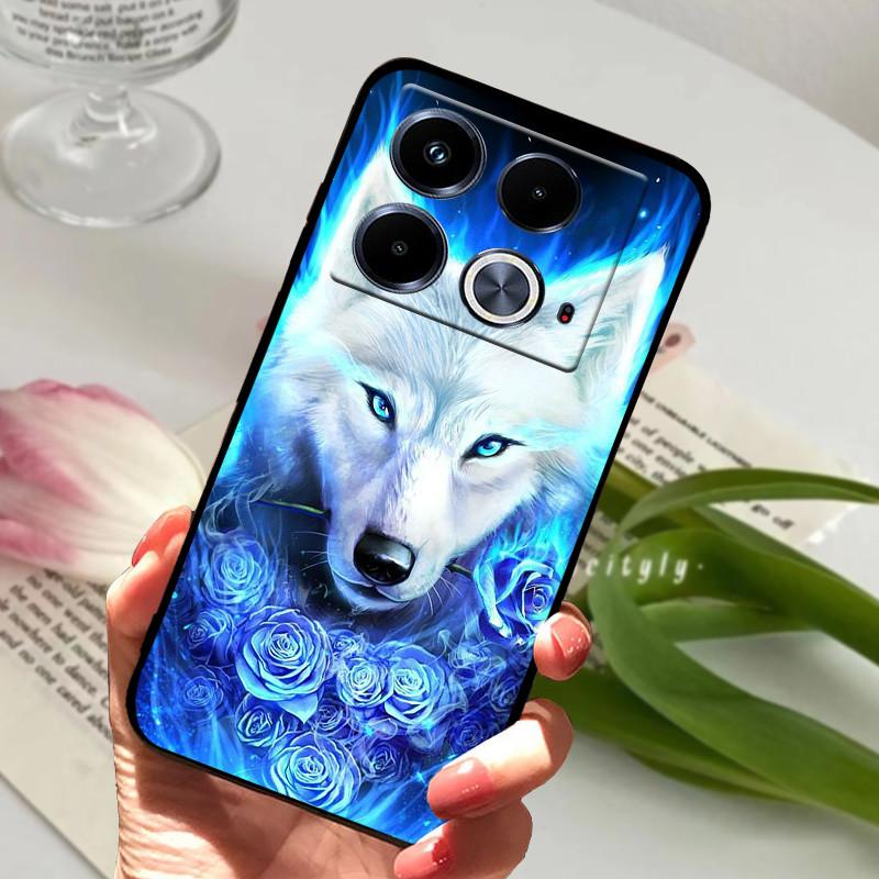 For Infinix Note 40 Case animal Silicone Soft TPU Back Covers For Infinix Note 40 Pro 4G 5G 40 Pro Plus Case Protective Funda