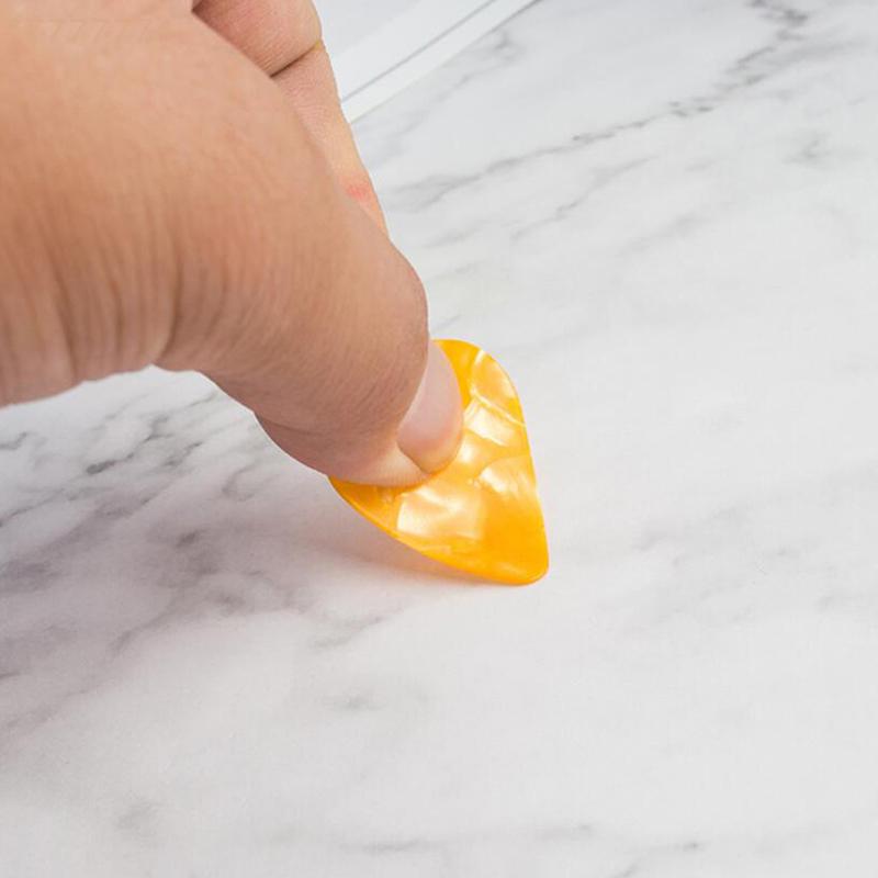 10ks kytarový trsátko na palec a ukazováček mediator cellul ul palec ukazováček trsátko náhodná barva kytarové příslušenství