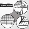Cooling Rack, Collapsible Wire Stand for Cupcakes, Cakes, Cookies, Outdoor Picnics, Birthdays