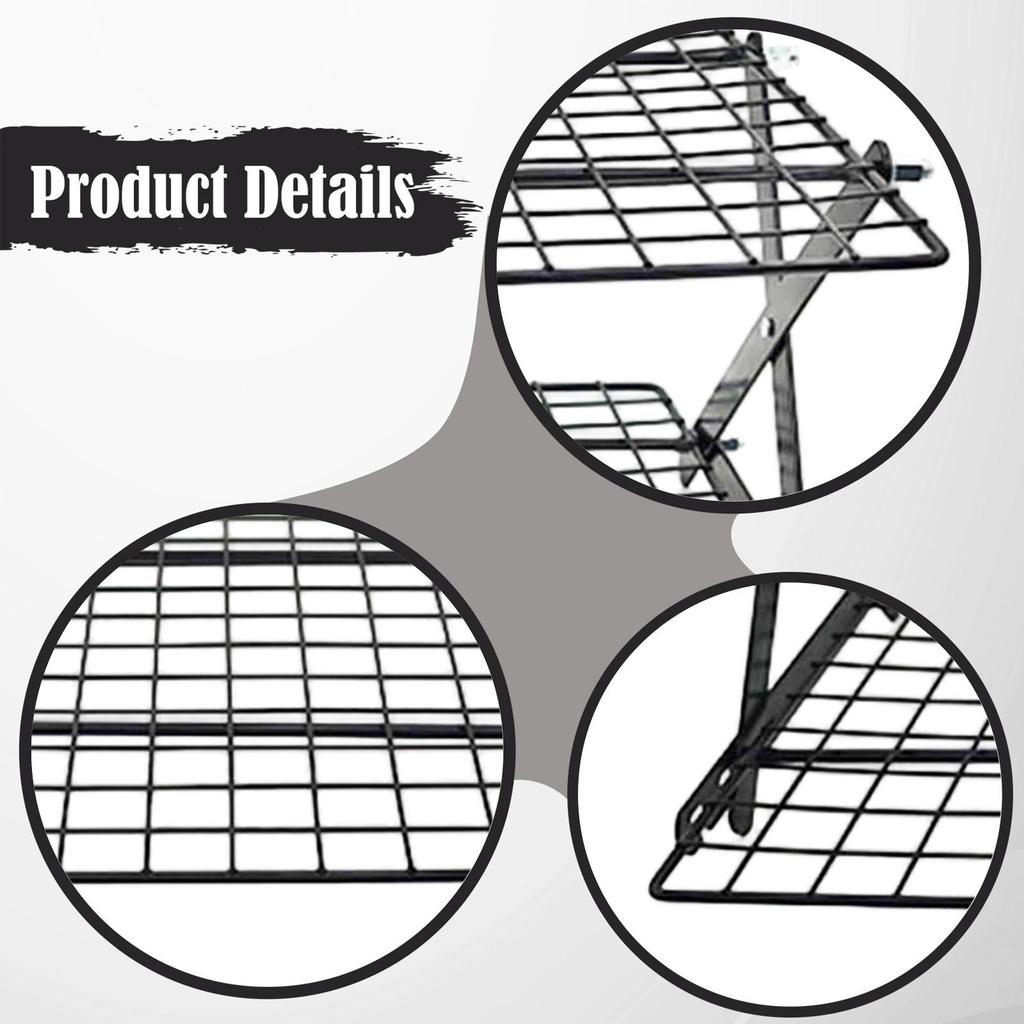 Cooling Rack, Collapsible Wire Stand for Cupcakes, Cakes, Cookies, Outdoor Picnics, Birthdays