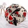 1pc Raven Roses Automatic Open/close Umbrella, 8-Rib sturdy structure, Auto Folding/Opening, Portable Travel Umbrella for Women,268