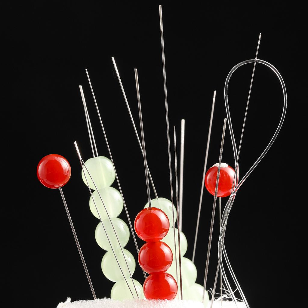 Open Big Eye Needle Beaded Needle Middle Hole Needle BraceletJewelry Accessory Handcrafted Necklace Beaded Needle