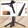 Magnetic Mini Extendable Selfie Stick Tripod Holder Stand with Fill Light Bluetooth Wireless Remote for iPhone 17 16 15 &Android