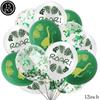Dinosaur Party Decor 32inch Dinosaur Number Balloons 1-3 Year Olds Kid Birthday Baby Shower Matte Cartoon Foil Balloon Decors