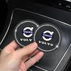 1/2pcs Non-slip Car Water Cup Pad Diamond Bottle Holder Coaster for Volvo XC60 S90 XC90 S60 XC40 V60 V90 S40 Volvo EX30 C40 C70