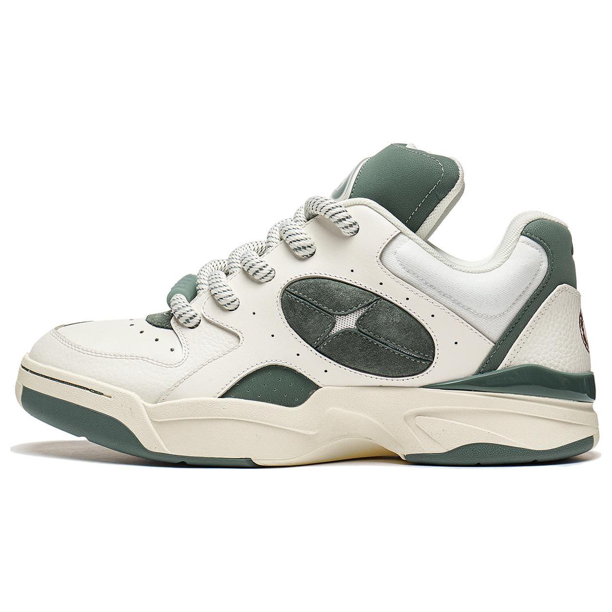 

Li Ning Shooting Star Comfortable Cushioning, Wear Resistant Low top Casual Shoes Unisex Mountain Green AZGT085-3 37