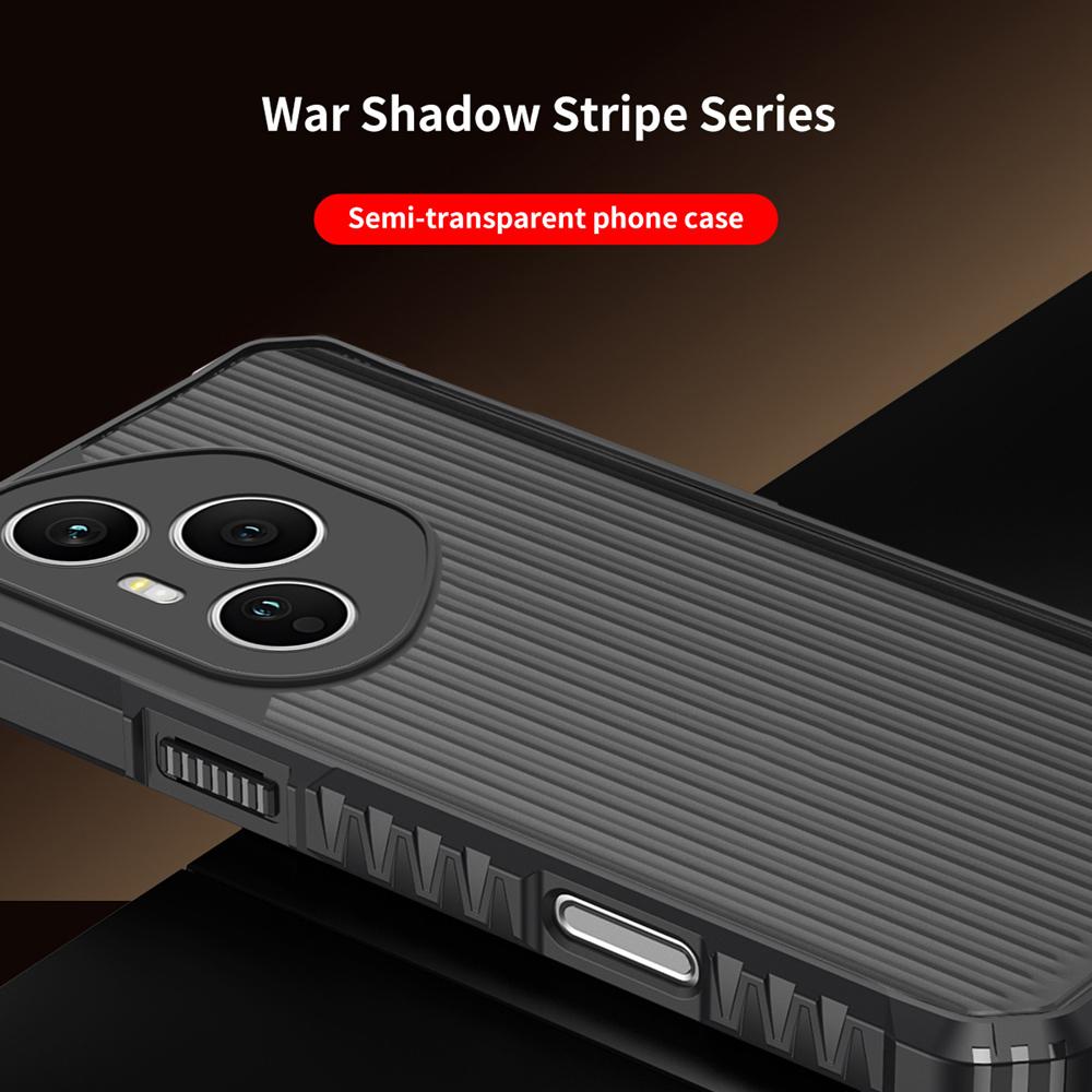 KEYSION Heavy Duty Shockproof Phone Case for HONOR 400 Pro 5G Soft Silicone+PC Translucent Matte Back Cover for Honor 400 Lite 5G