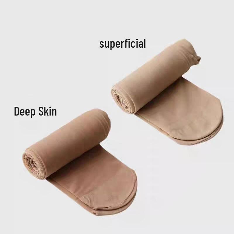 Qianzhi Sha Supernatural Double Layer Nude Feel Autumn/Winter Tights & Beautifying Pantyhose Socks