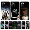 P-Pierce The Veil Band Handyhülle für Redmi Note 4 X 5 A 6 7 8 T 9 9S 10 11 11S 11Epro Poco M3 pro