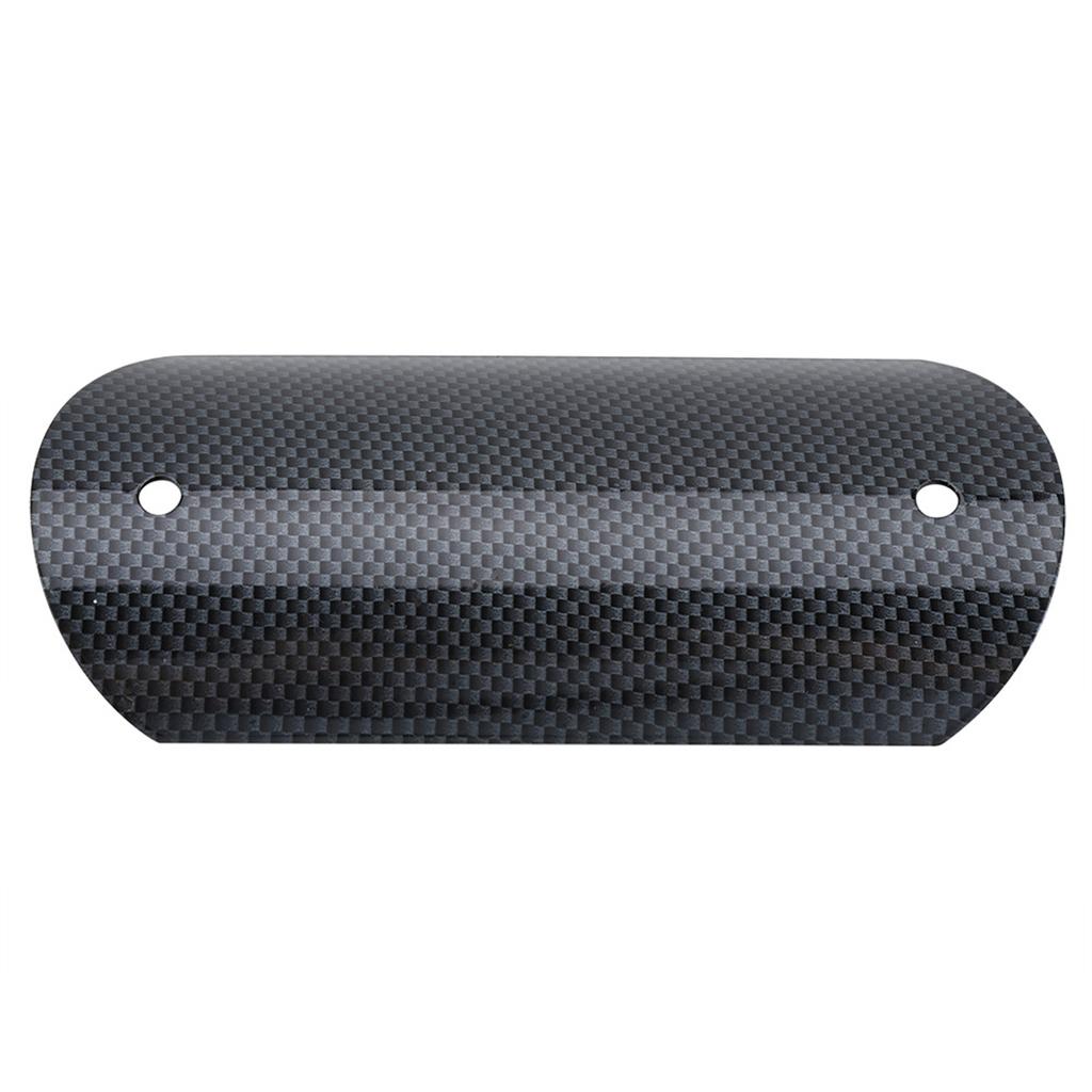 Motorcycle Exhaust Middle Pipe Heat Shield Link Tube Protector Cover Heel Guard (#4)