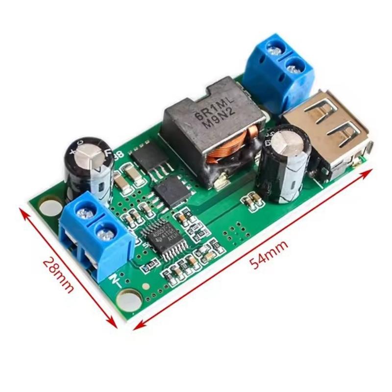 Step-Down-Modul Isolierte Stromversorgung Stromreduzierer Adapter 9V 12V 24V 36V auf 5V 5A Modulplatine Ersatz