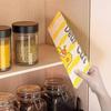 Wall-Mounted Cartoon Velcro Storage Bag for Kitchen Trash Bags