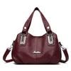 Handbag Three Layer Large Capacity Fashionable Women's Shoulder Bag Daily Commuting