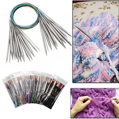 Weaving Needlework Supplies DIY Crafts Sewing Pins Crochet Hook Circular Needle Knitting Needles