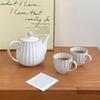 Japanese Retro Teapots,Coffee Cup and Saucer Set,Ceramic Mug,High-end Exquisite Latte Mug,High-end Afternoon Tea Set Teaware