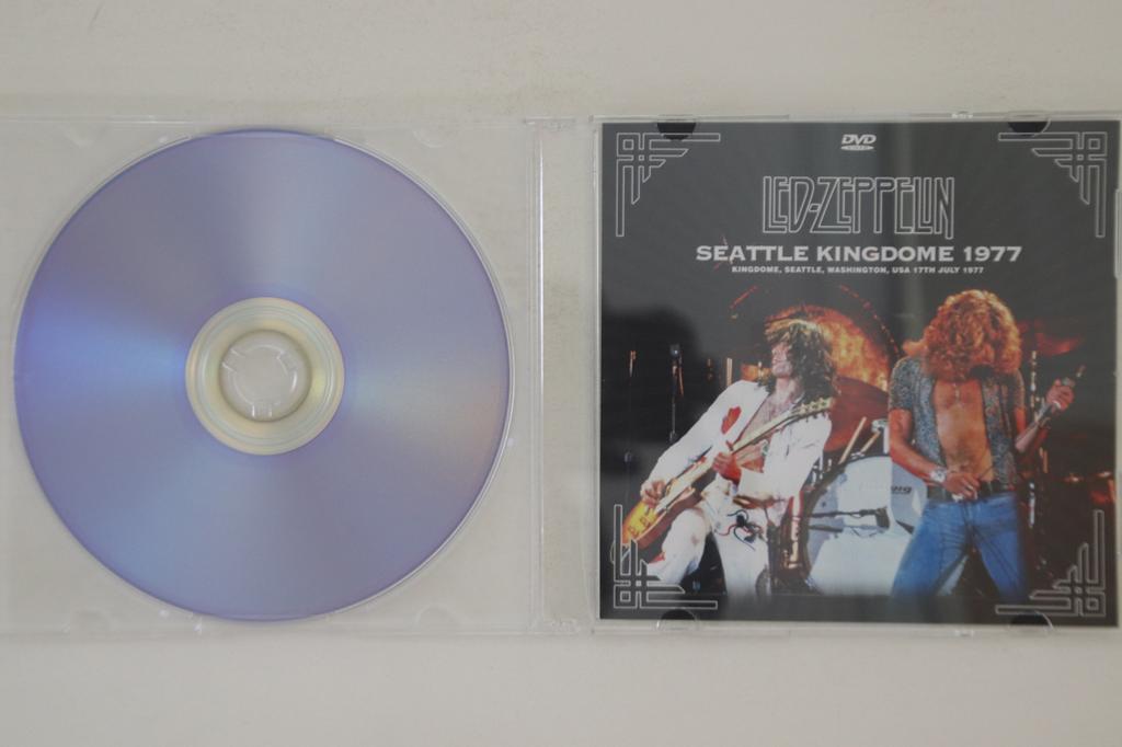 DVD LED ZEPPELIN - Seattle Kingdome 1977 NONE NONE Japan Rock Used