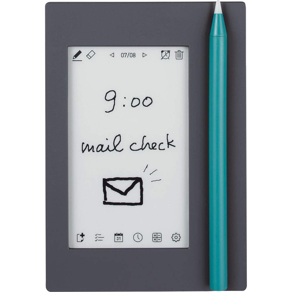 

King Jim Digital Memo Reminder Memo Kakumil Black EM10 Black