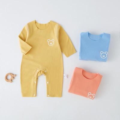 Cozy Fleece Baby Romper for Boys & Girls - Warm Onesie for Spring, Autumn & Winter