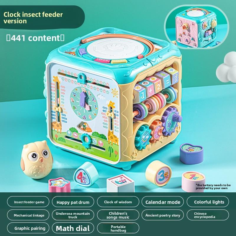 Multifunction Baby Toy With Hammer And Fishing Game For Kids Interactive Play