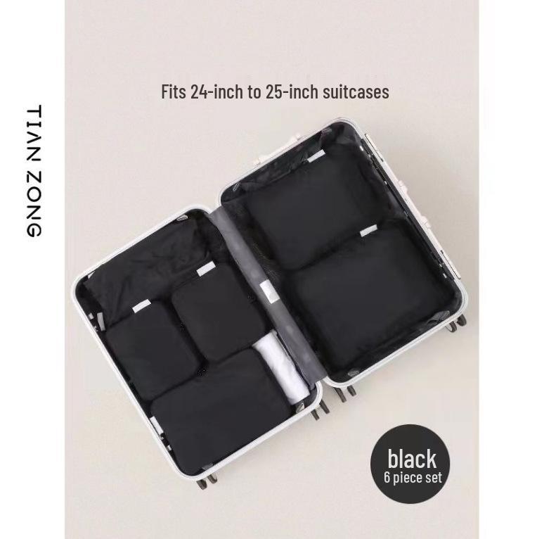 Six-Piece Waterproof Storage Bag Set for Travel and Home