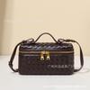 Woven Crossbody Bag Women Small PU Shoulder Daily Use Minimalist Style